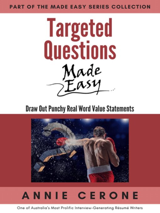 Title details for Targeted Questions Made Easy by Annie Cerone - Available